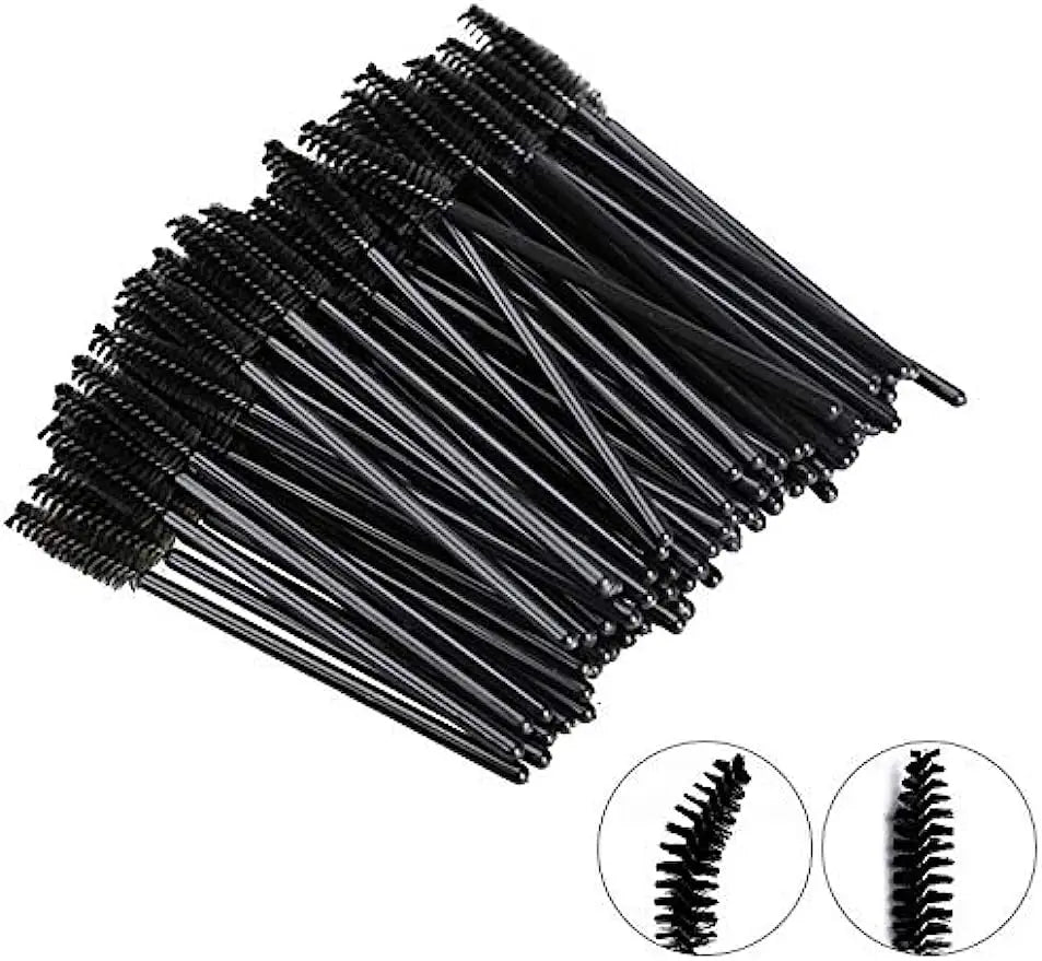 100 Pcs Disposable Eyelash Mascara Brushes for Eye Lashes Extension Eyebrow and Makeup Wholesale of Makeup Tools