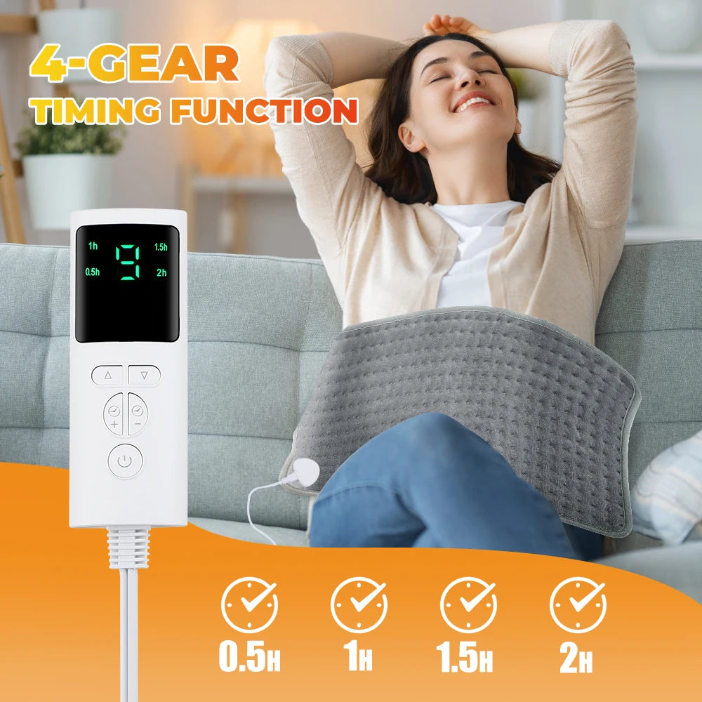 Soft Electric Heating Pad For Cramping Relief