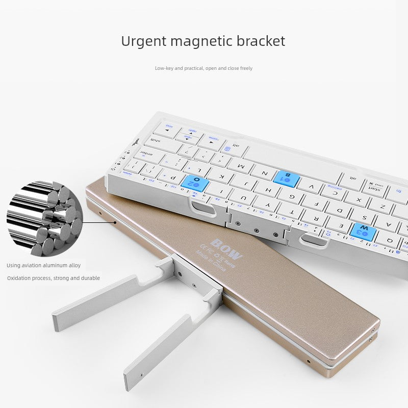 Apple Bow Foldable Android Wireless Bluetooth Keyboard