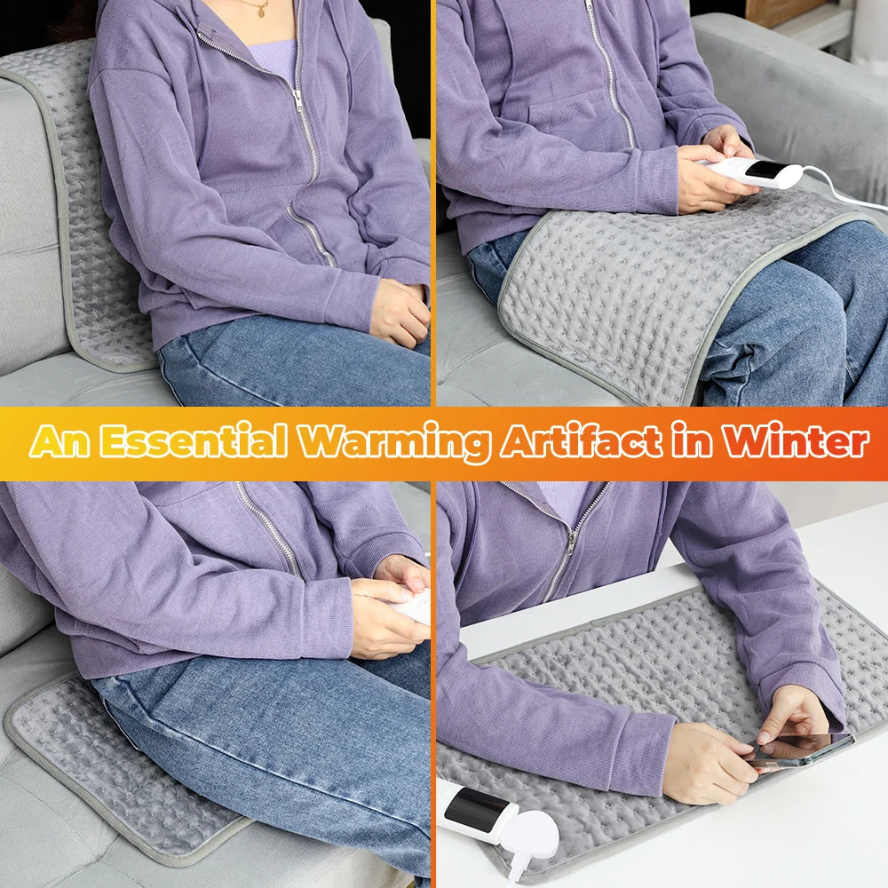 Soft Electric Heating Pad For Cramping Relief